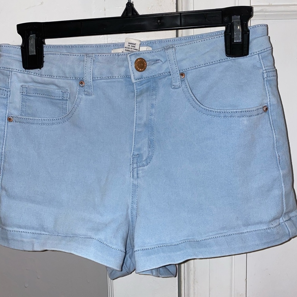 Forever 21 Light awash Jean Shorts